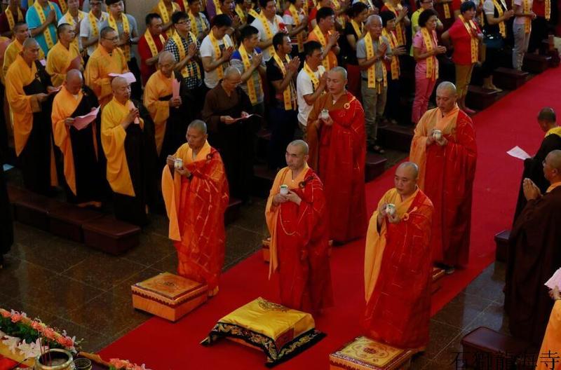 龙海寺佛像开光护国息灾暨重阳节万佛延寿公益法会圆满