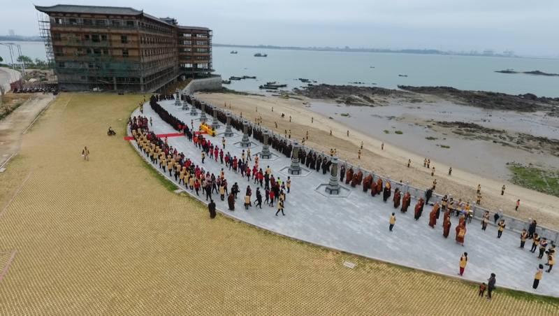 石狮龙海寺三月初九极乐朝圣法会圆满